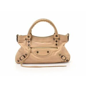 Balenciaga The First Beige Lambskin